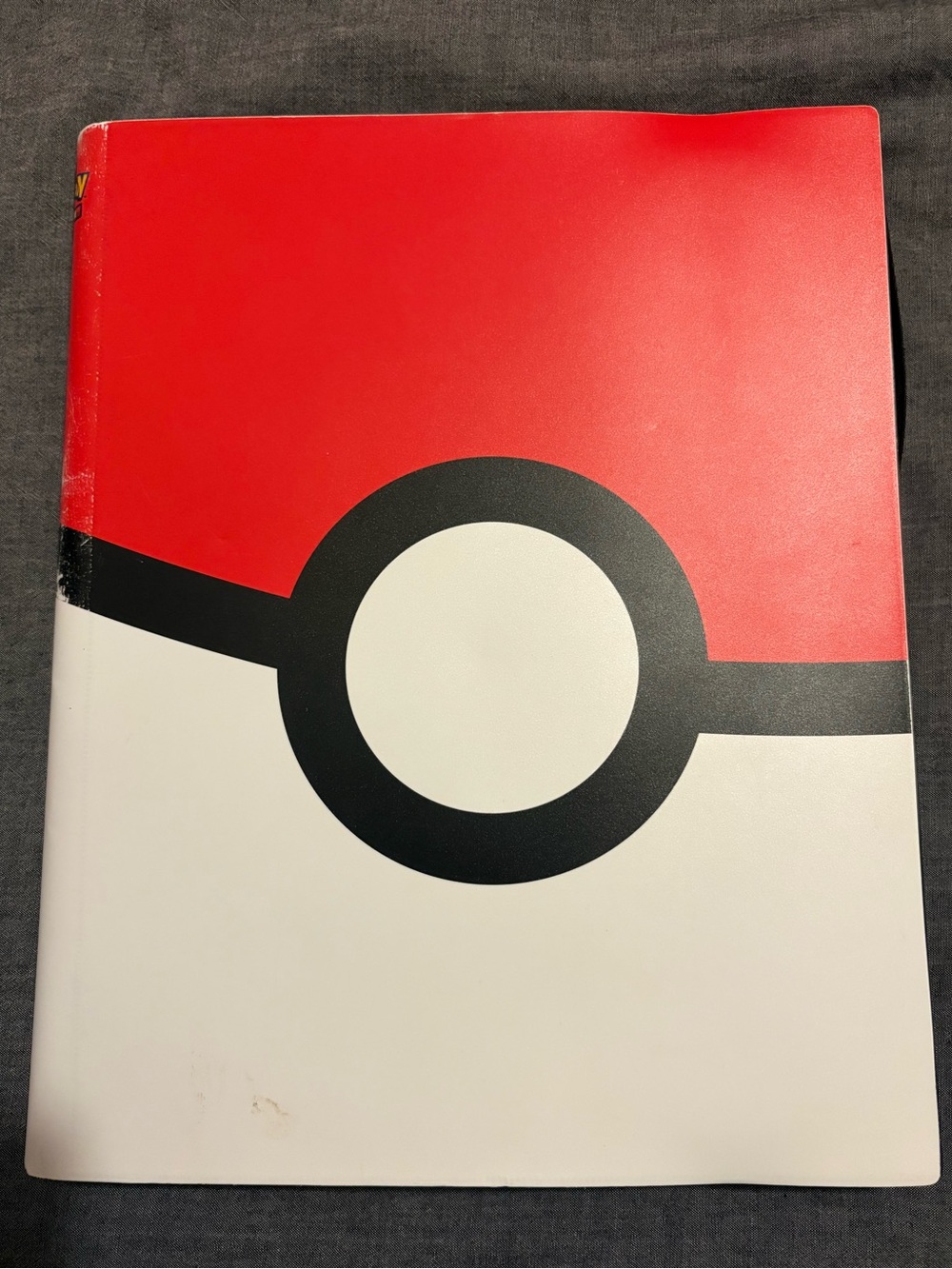 Pokémon Red & White Poké Ball Themed Binder Including Over 300 Cards
